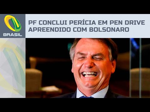 PF conclui perícia em pen drive apreendido com Bolsonaro