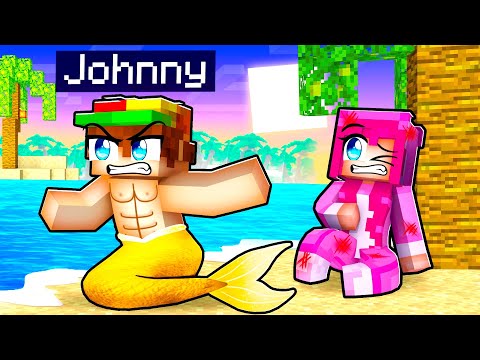 Playing Minecraft as a PROTECTIVE Mermaid!