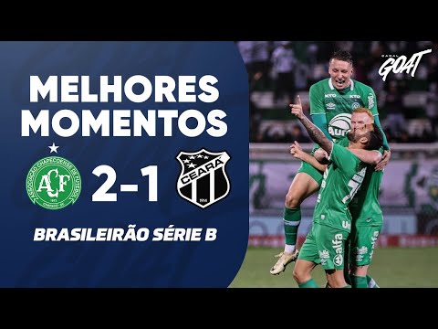 CHAPECOENSE VENCE CEARÁ DE VIRADA PELA SÉRIE B COM DIREITO A GOLAÇO l MELHORES MOMENTOS