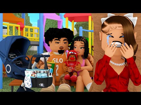 MY BOYFRIEND HAS A SECRET BABY?! *CRAZY BABY MOMMA!!* | Bloxburg Family Roleplay