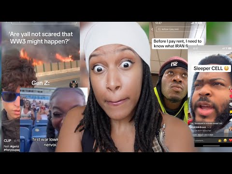 TIKTOK REACTS TO WW3 AND TRUMPS DECISIONS
