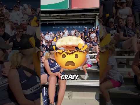 The entire arena was cheering for this little girl?