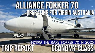 [TRIP REPORT] Alliance Fokker 70 (for Virgin Aus.) (ECONOMY) Rockhampton (ROK) - Brisbane (BNE)