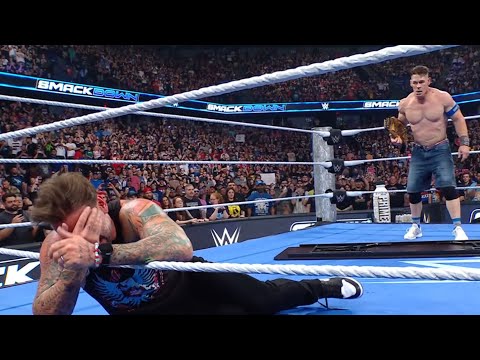John Cena attack Brutally CM Punk and R Truth on WWE Smackdown 21 June 2025 John Cena vs CM Punk
