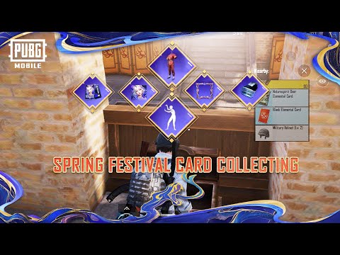 Spring Festival Card Collecting | PUBG MOBILE Pakistan Official