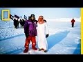 Narrator's Journey at the North Pole