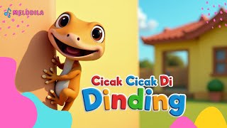 🔴 LAGU CICAK CICAK DI DINDING - Lagu Anak Balita | Lagu Anak Indonesia | Lagu Anak Populer | Animasi