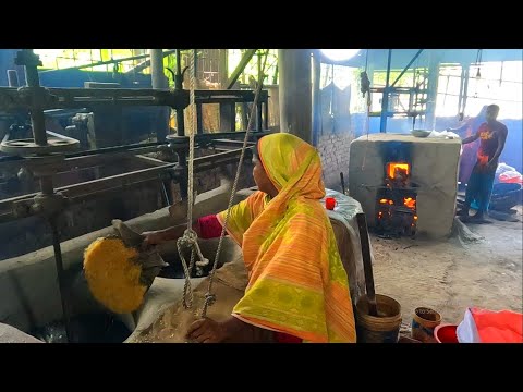 A Factory for Making Fried Rice Balls || Factory Making Food ||