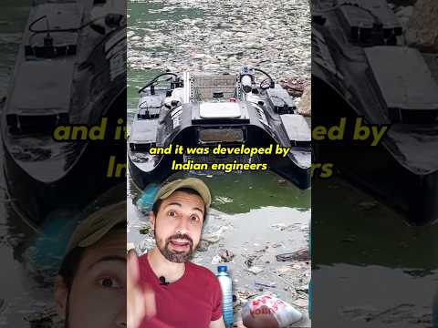AI Boat Cleans Garbage