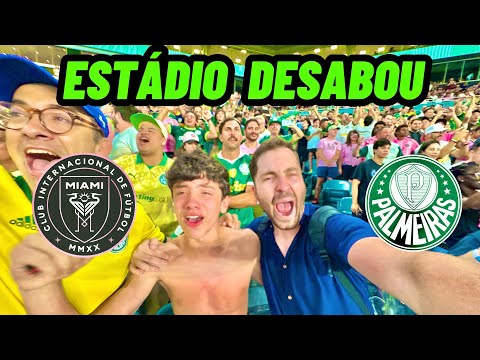 EMPATE HEROICO DO PALMEIRAS EM MIAMI/ Inter Miami 2 x 2 Palmeiras