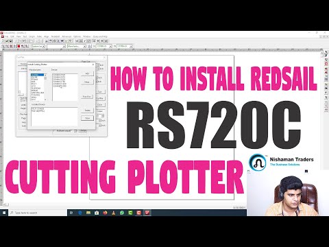 redsail plotter setup