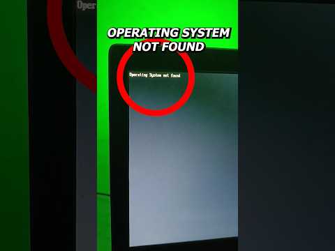 Laptop tiba-tiba layar hitam dan muncul tulisan operating system not found? atasi dengan BIOS