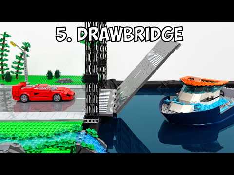 Testing Movable LEGO Bridges...