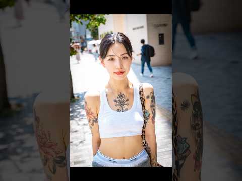 “韓国美女”の笑顔が可愛いすぎ… Tokyo street photography #ストリートスナップ #photographer #shorts