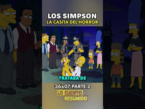 #LosSimpson 🍩 Bart encuentra a la chica enterrada #viral #resumen