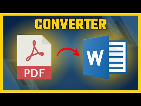 Converter PDF para WORD (No Celular ou PC) - Gratuitamente