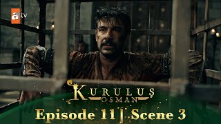 Kurulus Osman Urdu | Season 3 Episode 11 Scene 3 | Wehshi bheriya!