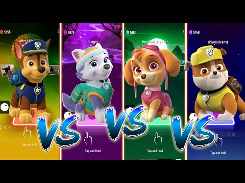 PAW Patrol | Tiles Hop Edm Rush #coffindance