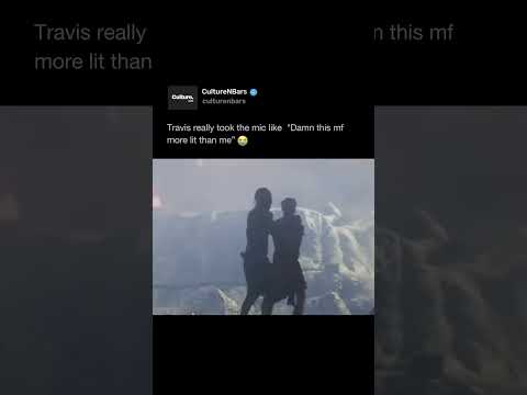 Nah fr😭 #travisscott #rap #live #concert