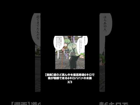 【3/3】道のど真ん中を最高時速6キロで我が物顔で走る6キロババァの末路