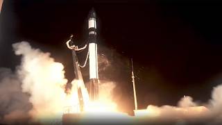 Blastoff! Rocket Lab launch Japanese radar satellite from New Zealand