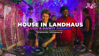 House in Landhaus | DJ Set by Luzie & Dawit Asfaha | Landhaus Offenbach x MDG Showcase