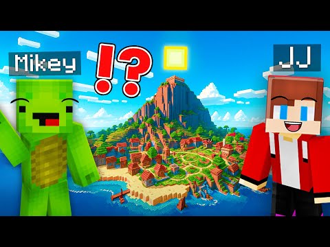 You WON'T BELIEVE How JJ and Mikey SURVIVED on the Island in Minecraft