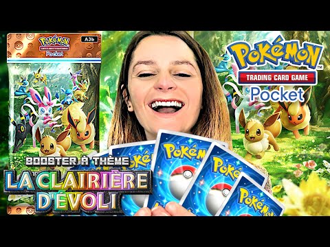 Les MEILLEURES cartes POKEMON TCG POCKET pour KIM ! (La Clairière d'Evoli)