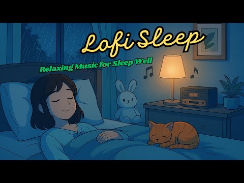 Rainy Night Lofi – Lullaby for Deep Sleep and Rain Sound เพลงบรรเลงกล่อมนอนเด็กและเสียงฝนตก
