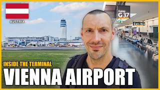 ✈️ Lotnisko Wiedeń  (VIE) 🇦🇹 – czy da się tam wygodnie czekać na lot?  | Terminal, sklepy i bary!