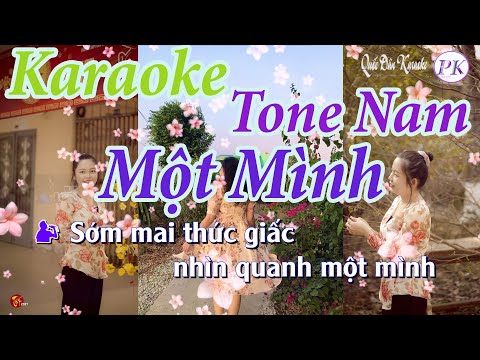 Karaoke Một Mình (Boston) – Tone Nam(Rê Thứ Dm) – Quốc Dân Karaoke