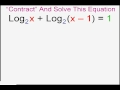 Solving Logarithm Equations Challenge