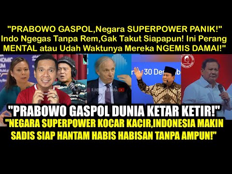 Negara Superpower Kocar-Kacir! Indonesia di Bawah Prabowo Main GANAS, Gak Ada TAKUTNYA!