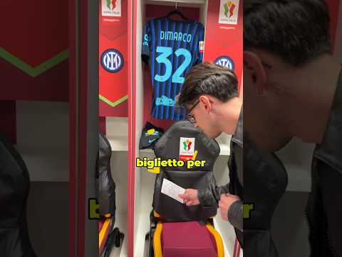 Ho Lasciato Un Biglietto A Dimarco Nello Spogliatoio 😳⚫🔵