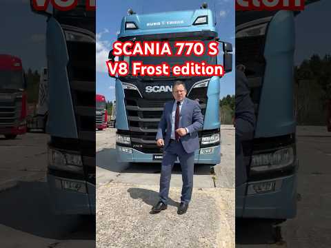 Scania 770 S V8 Frost edition in Moscow #alekseymercedes