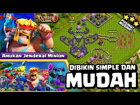 TANTANGAN AMUKAN JENDRAL MINION CoC Cara Termudah