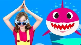 Baby Shark New Remix Kids Singing & Dancing | Alex and Nastya - kids videos