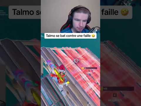 Talmo se bat contre une faille #fortnite #fortniteclips #talmo