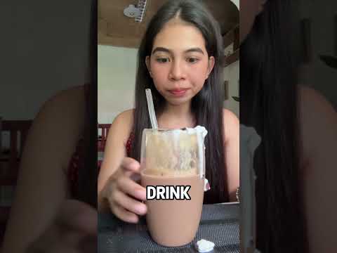 Iced Coffee Glass Illusion