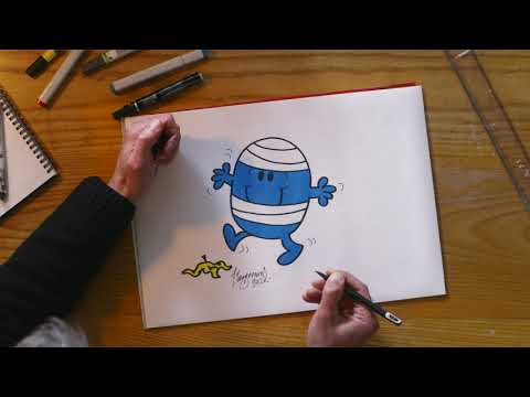 M&S | How to draw Mr. Bump with Adam Hargreaves.