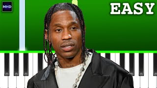 Travis Scott - WHERE WAS YOU (Piano Tutorial)