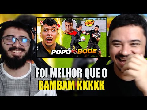 BODE DESAFIOU O POPÓ NA LUTA KKKKKKKKKK INACREDITÁVEL 😱😱😂 - Reversão | Periódico REACT