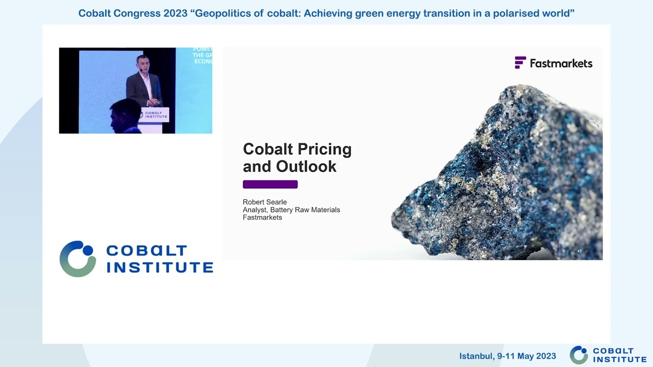 Cobalt Congress 2023 Day 1 – Session 1: Cobalt market dynamics