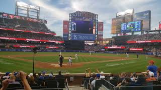 (4K) Jacob deGrom strikes out Charlie Blackmon to end the 1st inning August 25, 2022
