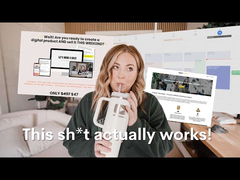 Your 6 Month Plan to $10k Months Online | Income streams, Strategies + Tools