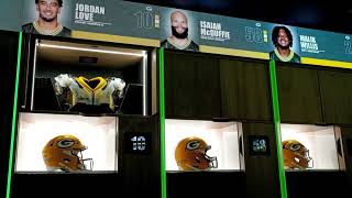 See inside Green Bay Packers' renovated locker room