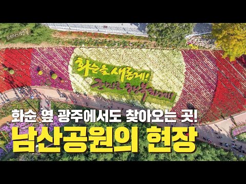 화순 사람들의 일상 속 쉼터! 국화축제의 현장 남산공원 | 테마기행길 | 24년 12월 20일