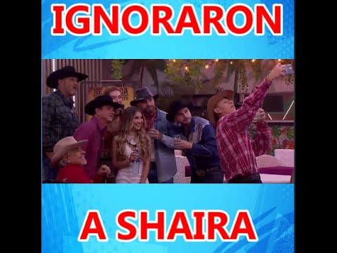 ignoranron a shaira en la casa de los famosos colombia