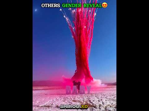Others gender reveal vs The last one! ☠️