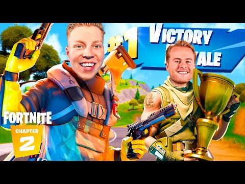 SPANNENDE WIN SAMEN MET ROYALISTIQ! 😰 - Fortnite Battle Royale (Nederlands)